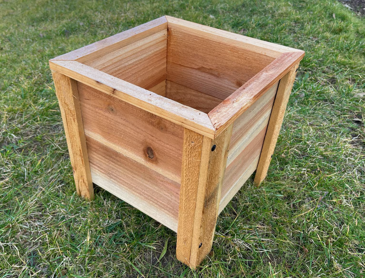 16x16x24" Raised Planter Box